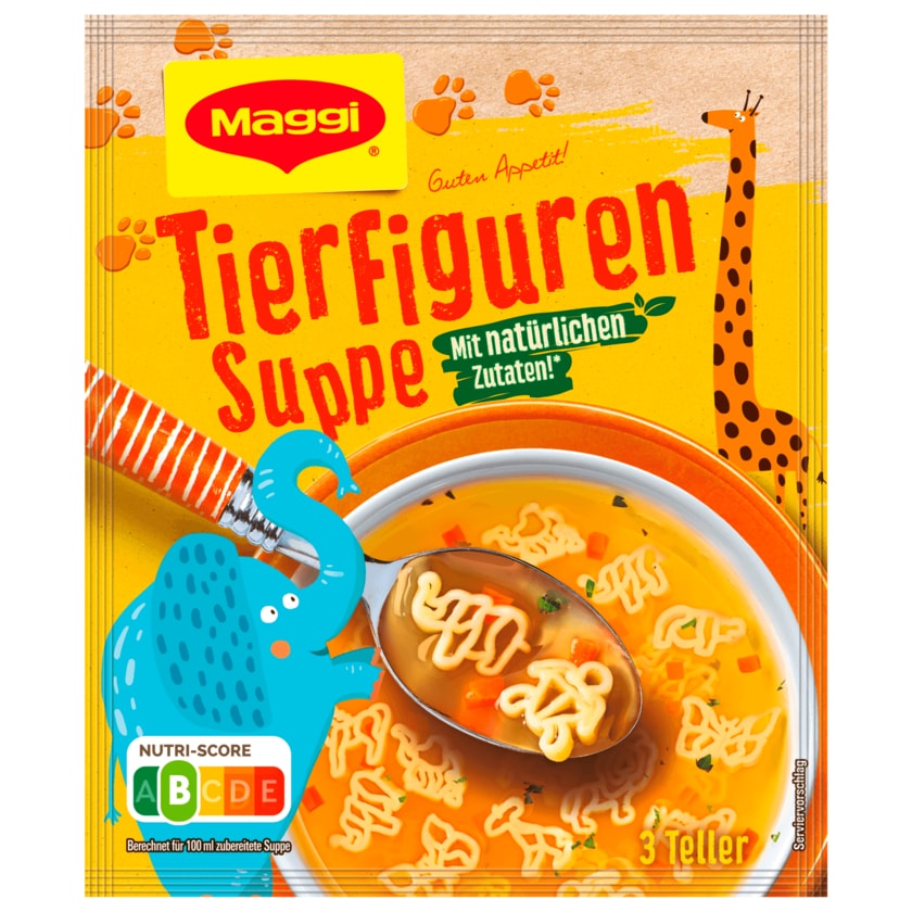 Maggi Guten Appetit Tierfiguren Suppe 55g